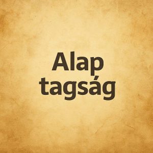 ALAP TAGSÁG